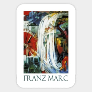 The Enchanted Mill (1913) by Franz Marc Sticker